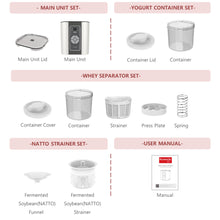 Kuvings Smart Yogurt Maker with 4 Hour Rapid Yogurt Mode Greek Yogurt & Cheese Maker