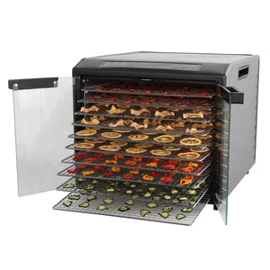 Excalibur DH10SC SELECT Digital - 10 Tray Dehydrator Stainless Steel
