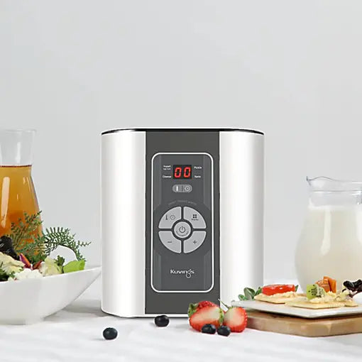 Kuvings Smart Yogurt Maker with 4 Hour Rapid Yogurt Mode Greek Yogurt & Cheese Maker