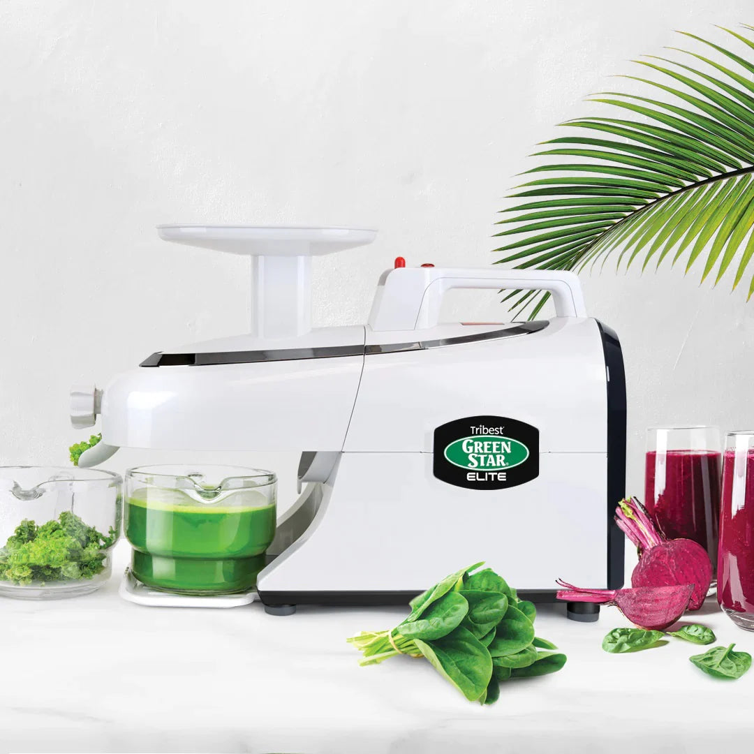 green life twin gear juicer Greenstar Elite Juicer